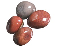 Jaspis polychromní tromlovaný 4 ks