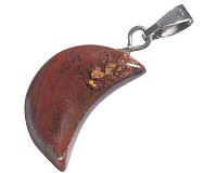 Jaspis, přívěsek s očkem