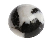 Jaspis zebra - kabošon 30 mm