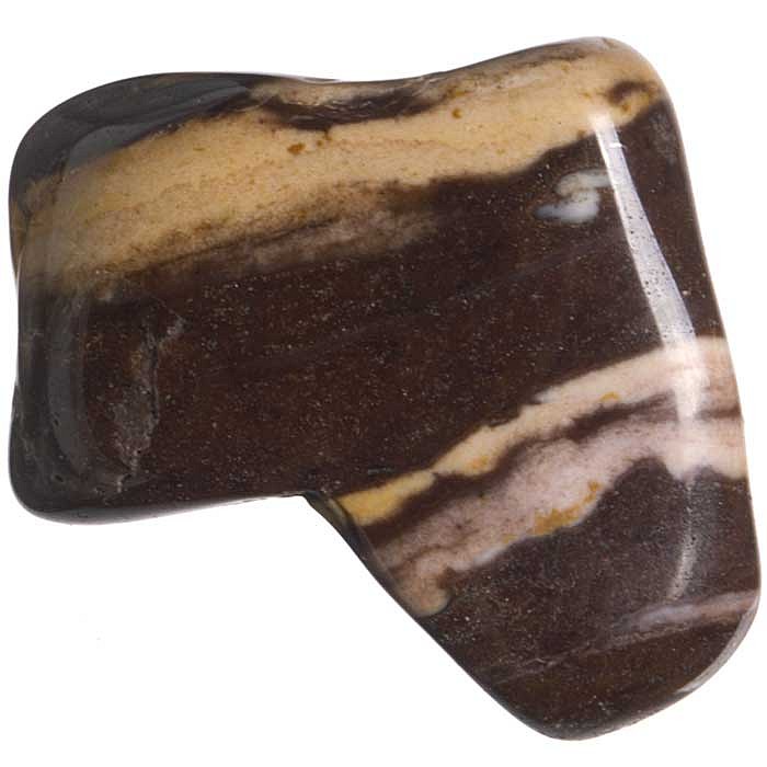 Jaspis zebra tromlovaný M