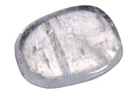 Kalcit bílý, placička tromlovaná