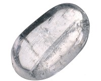 Kalcit bílý, placička tromlovaná