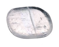 Kalcit bílý, placička tromlovaná