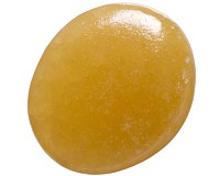 Kalcit oranžový,  tromlovaná placička 40 mm