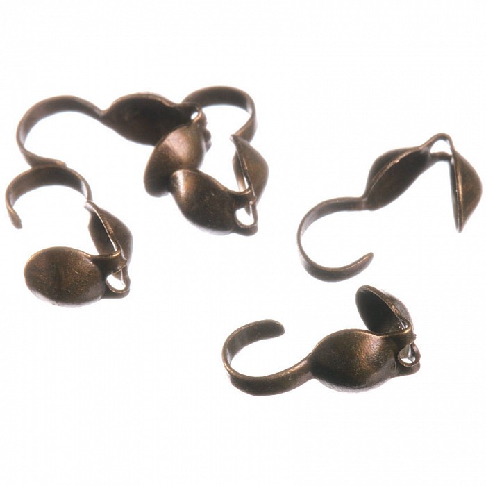 Kalota 4 mm, starozlatá (20 ks)