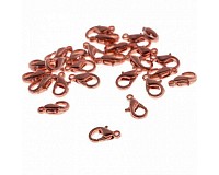 Karabinka měděná, 10 mm (5 ks)