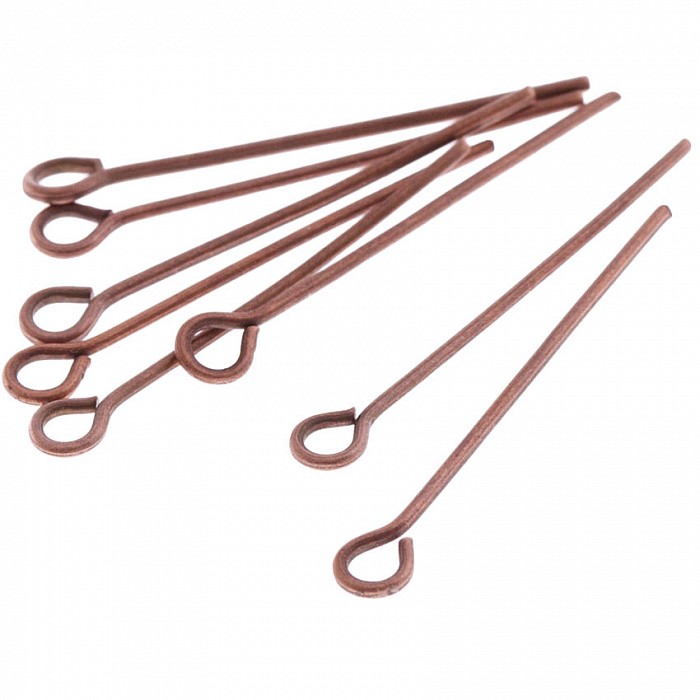 Ketlovací jehla měděná, 40 mm (50 ks)