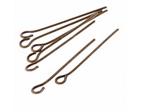 Ketlovací jehla starozlatá, 40 mm (500 ks)