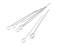 Ketlovací jehla stříbrná, 24 mm (50 ks)