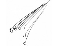 Ketlovací jehly z chirurgické oceli 316L, 65x0,8 mm (25 ks)