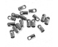 Koncovka 2,8x5,5 mm platinová (10 ks)