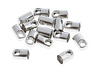 Koncovka 5x8 mm, platinová (10 ks)