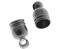 Koncovka 6x9 mm, gunmetal (10 ks)