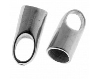 Koncovka 8,5x16 mm, platinová (2 ks)