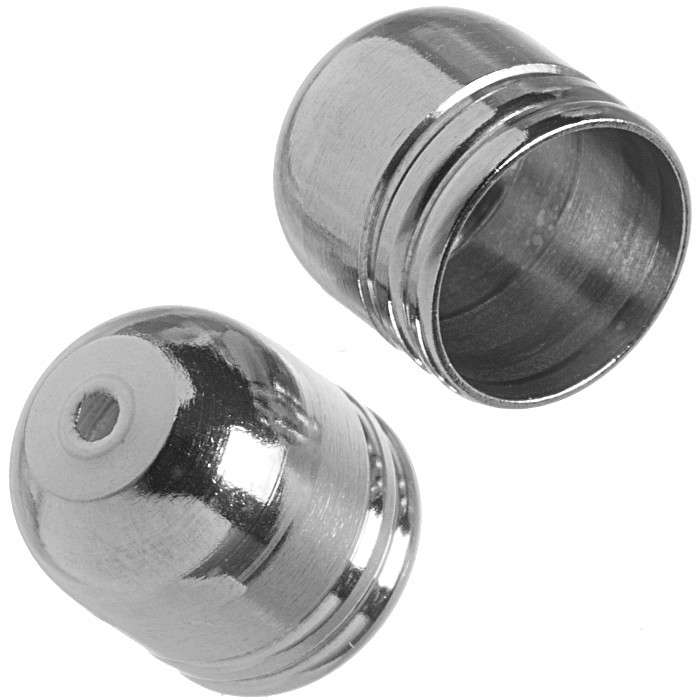 Koncovka kaplík z nerezové oceli, 10x9 mm (4 ks)