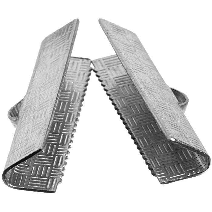 Koncovka z nerezové oceli, 25x5,5 mm (2 ks)