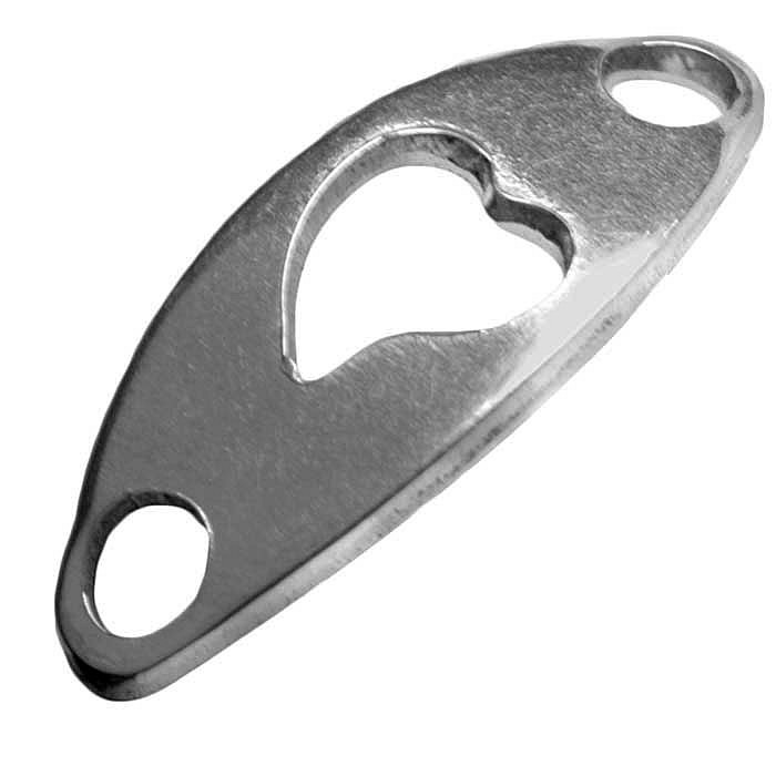 Konektor z nerez oceli, 20x8 mm (2 ks)