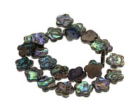 Korálek paua, kytička 16 mm