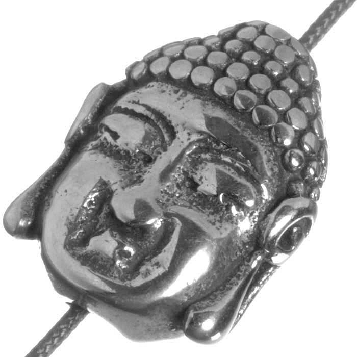 Korálek z nerez. oceli, 14 mm, prův. 2,6 mm (1ks)