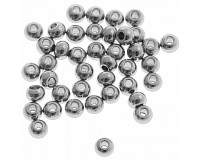 Korálek z nerezové oceli, 2,5 mm (10 ks)
