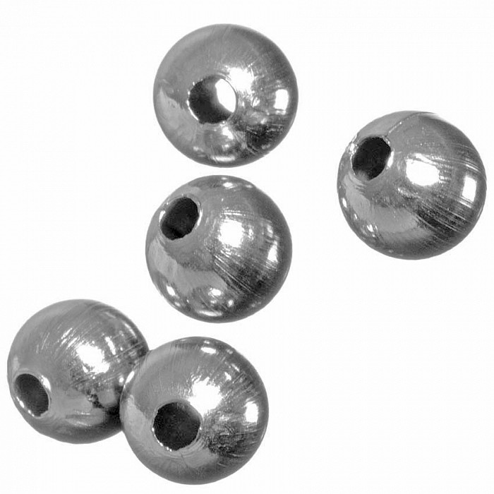 Korálek z nerezové oceli, 5 mm (10 ks)