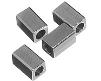 Korálek z nerezové oceli, 5x3 mm (4 ks)