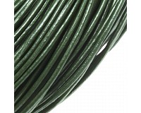 Kord zelený perleťový, 1,5 mm (1 m)