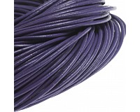 Kožený kord fialový, 2 mm (1 m)