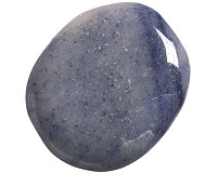 Křemen modrý, tromlovaná placička 40 mm