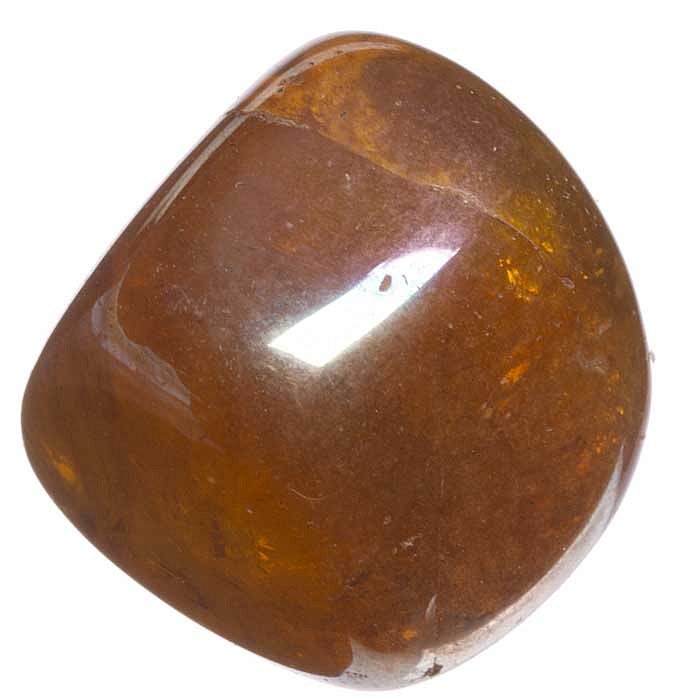 Křišťál Aqua Aura tromlovaný M