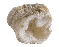 Křišťál, geoda- řez, 37 mm