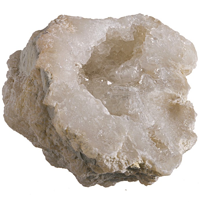 Křišťál, geoda- řez, 38 mm