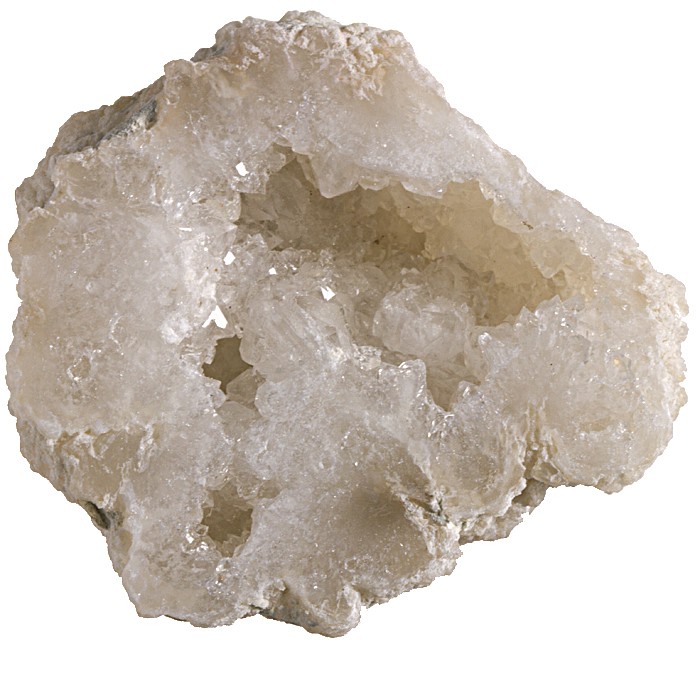 Křišťál, geoda- řez, 38 mm