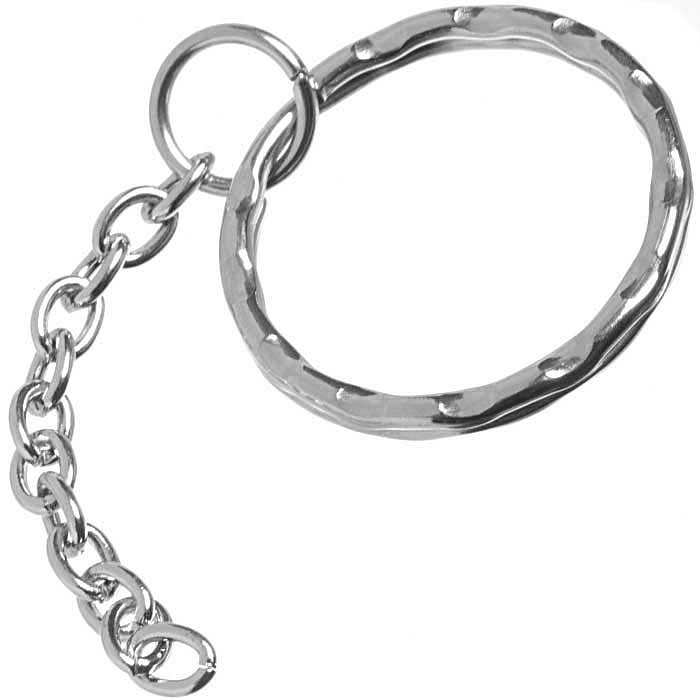 Kroužky na klíče z nerezové oceli, 25x68 mm