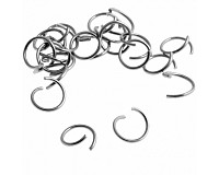 Kroužky z nerezové oceli, 10x1 mm (250 ks)