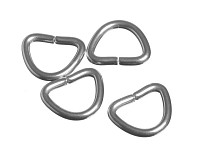 Kroužky z nerezové oceli, 11x9x1,5 mm (10 ks)