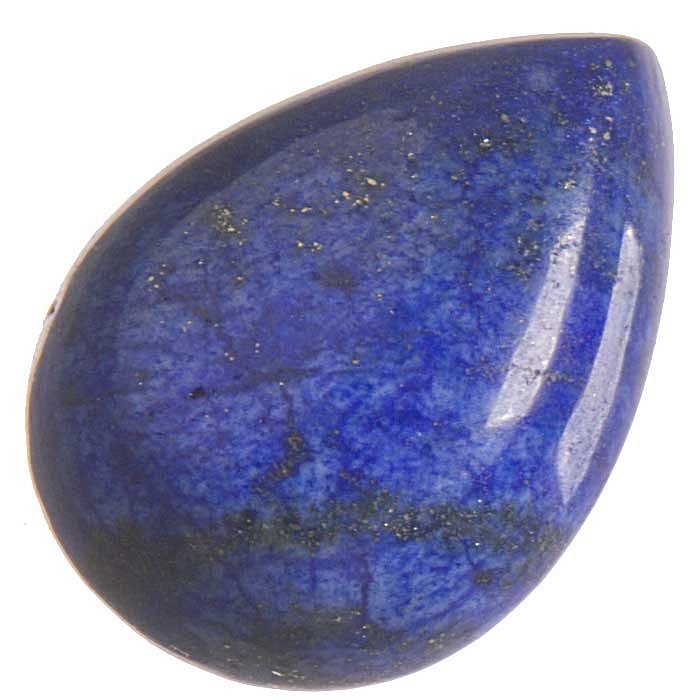 Lapis lazuli kapka, kabošon 18 mm