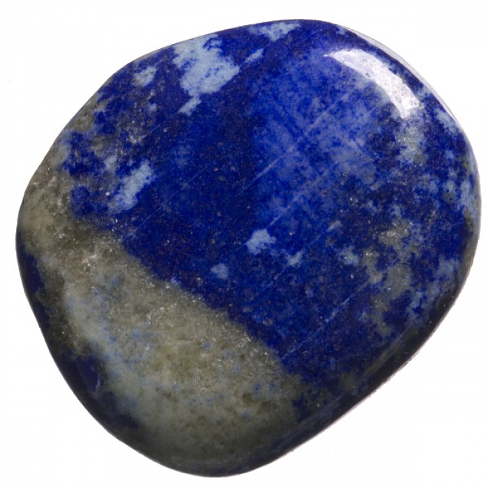 Lapis lazuli, tromlovaná placička 36 mm