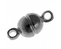 Magnetické zapínání gunmetal, 11 mm 1 set