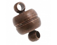 Magnetické zapínání měděné, 12 mm 1 set