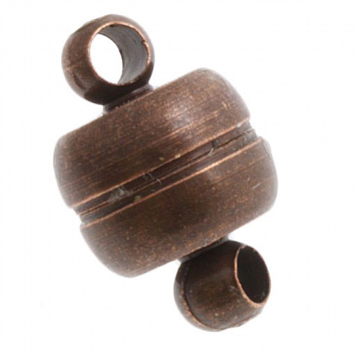 Magnetické zapínání měděné, 12 mm 1 set