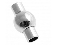 Magnetické zapínání platinové (koncovka), 16 mm 1 set