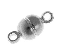 Magnetické zapínání platinové, 11 mm 1 set