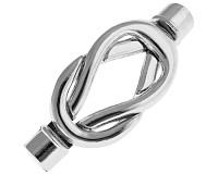 Magnetické zapínání platinové, 40x16x4 mm 1 set