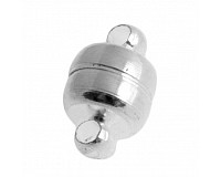 Magnetické zapínání stříbrné, 12 mm 1 set