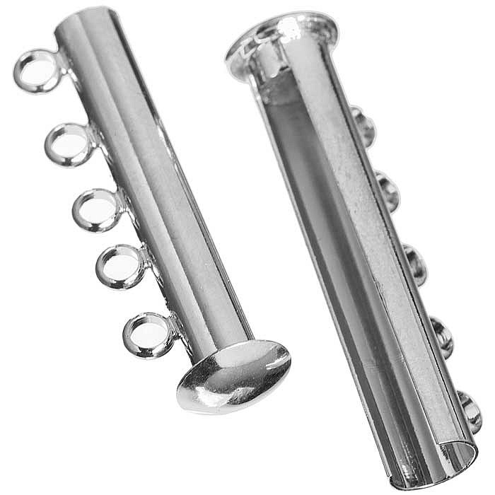 Magnetické zapínání platinové 30 mm 1 set