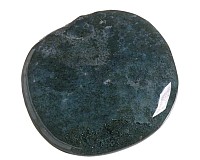 Mechový achát, tromlovaná placička 41 mm