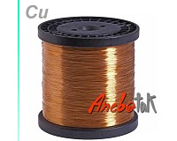 Měděný drát surový polotvrdý, 0,8 mm, cívka 3 kg