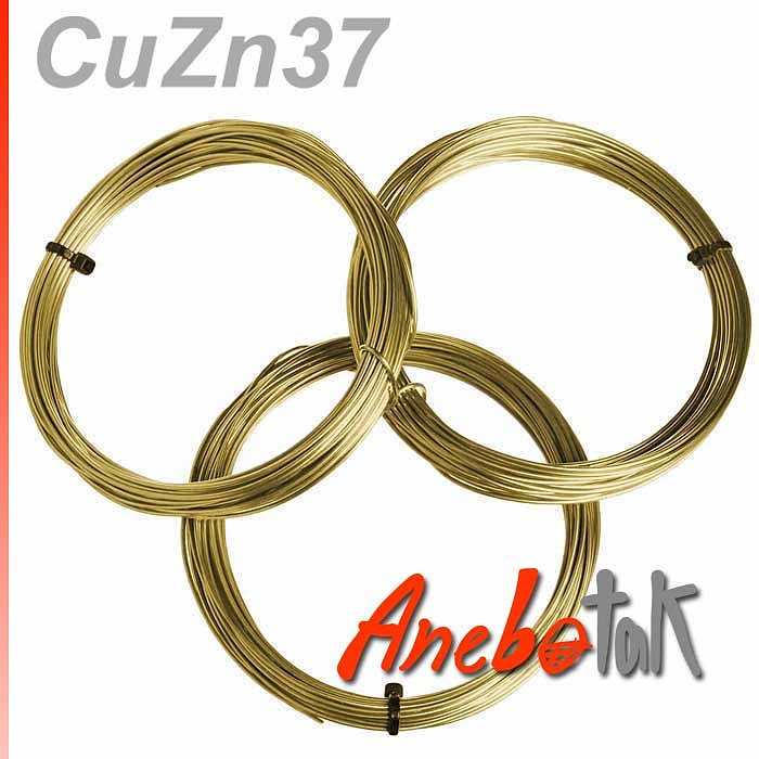 Mosazný drát měkký, 0,4 mm; cívka 10 m