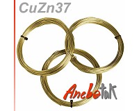 Mosazný drát měkký, 2 mm (1 m)